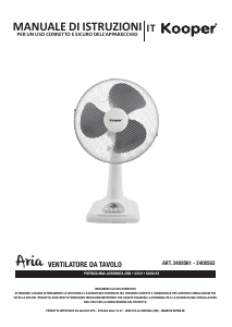 Manual Kooper 2408561 Fan