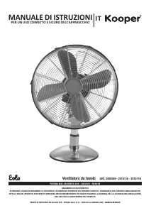 Manual Kooper 2409389 Fan