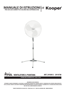 Manual Kooper 2410912 Fan