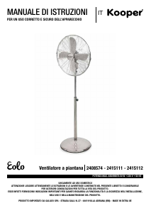 Manual Kooper 2415111 Fan