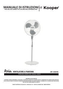 Manual Kooper 2422446 Fan