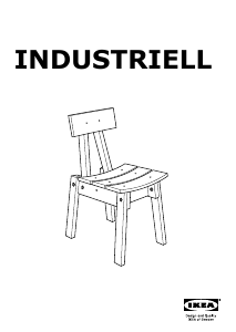 Handleiding IKEA INDUSTRIELL Stoel