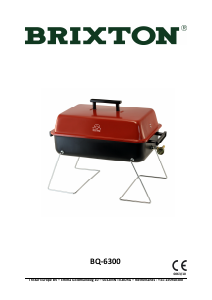 Manual Brixton BQ-6300 Barbecue