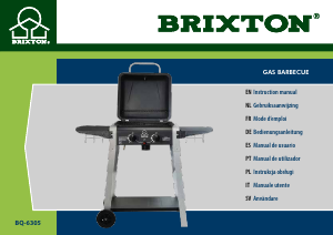 Handleiding Brixton BQ-6305 Barbecue