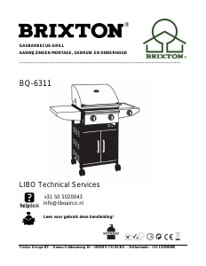 Handleiding Brixton BQ-6311 Barbecue