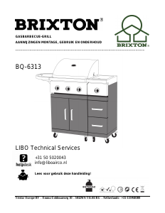Bedienungsanleitung Brixton BQ-6313 Barbecue