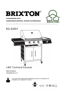 Bedienungsanleitung Brixton BQ-6345Y Barbecue