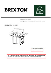 Handleiding Brixton BQ-6346 Barbecue
