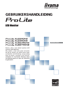 Handleiding iiyama ProLite XU2390HS LCD monitor