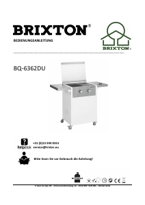 Bedienungsanleitung Brixton BQ-6362DU Barbecue