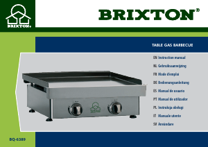 Instrukcja Brixton BQ-6389 Grill