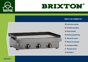 Manuale Brixton BQ-6391 Barbecue