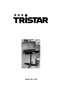 Manual de uso Tristar BQ-6333 Barbacoa