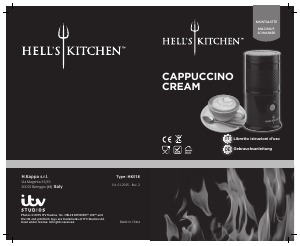 Bedienungsanleitung Hells Kitchen HK018 Milchaufschäumer