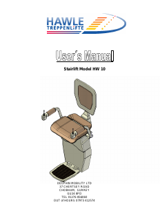 Manual Hawle HW 10 Stairlift