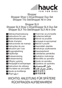 Manual Hauck Shopper SLX Duo Set Stroller