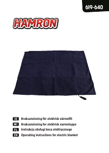 Handleiding Hamron 619-640 Elektrische deken