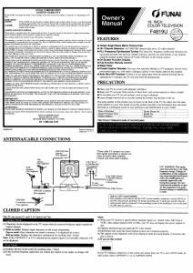 Manual Funai F4819U Television