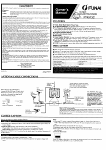 Manual Funai FT4913C Television