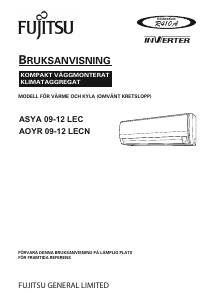 Bruksanvisning Fujitsu ASYA09LEC Luftkonditionering