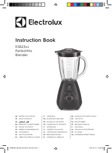 Manual Electrolux ESB2300 Blender