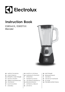 كتيب خلاط ESB5400BK الكترولوكس