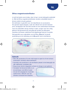 Handleiding Difrax 5302 Sterilisator