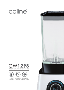 Handleiding Coline CW1298 Blender