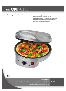 Használati útmutató Clatronic PM 3622 Pizzakészítő