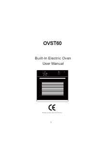 Manual Cata OVST60 Oven