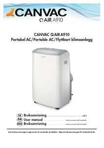 Bruksanvisning Canvac Q Air A910 Luftkonditionering