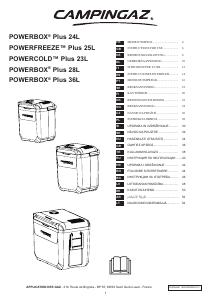 Bruksanvisning Campingaz PowerBox Plus 24L Kylbox