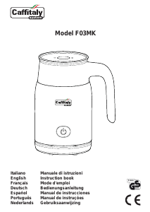 Manual Caffitaly F03MK Milk Frother