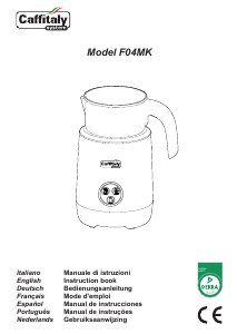 Manual de uso Caffitaly F04MK Batidor de leche