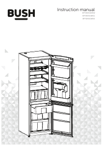 Manual Bush BFFWX60185G Fridge-Freezer