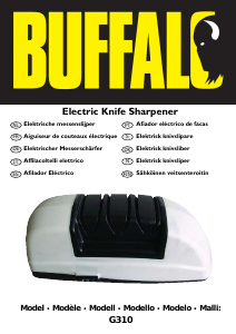 Manual de uso Buffalo G310 Afilador de cuchillos