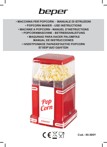 Manual Beper 90.590Y Popcorn Machine