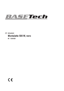 Manuale Basetech 1541451 XH-9168 Montalatte