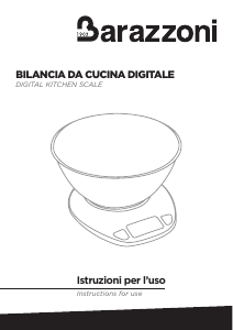 Manuale Barazzoni Bowl Bilancia da cucina