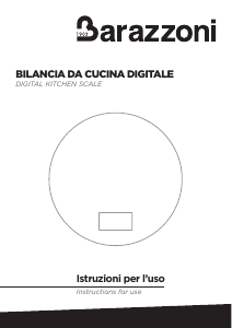 Manuale Barazzoni Round Bilancia da cucina