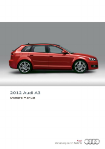 Manual Audi A3 (2012)