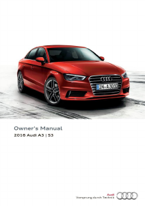 Manual Audi A3 (2016)