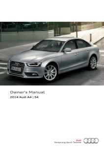 Manual Audi A4 (2014)