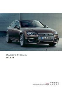 Manual Audi A4 (2018)