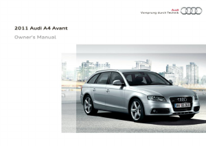 Manual Audi A4 Avant (2011)