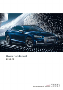 Manual Audi A5 (2018)