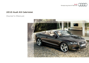 Manual Audi A5 Cabriolet (2010)