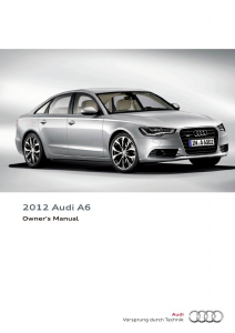 Manual Audi A6 (2012)