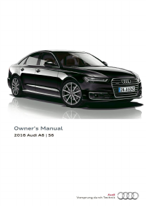 Manual Audi A6 (2016)