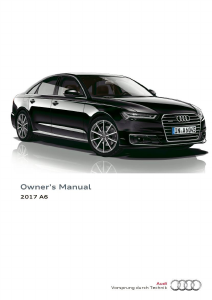 Handleiding Audi A6 (2017)